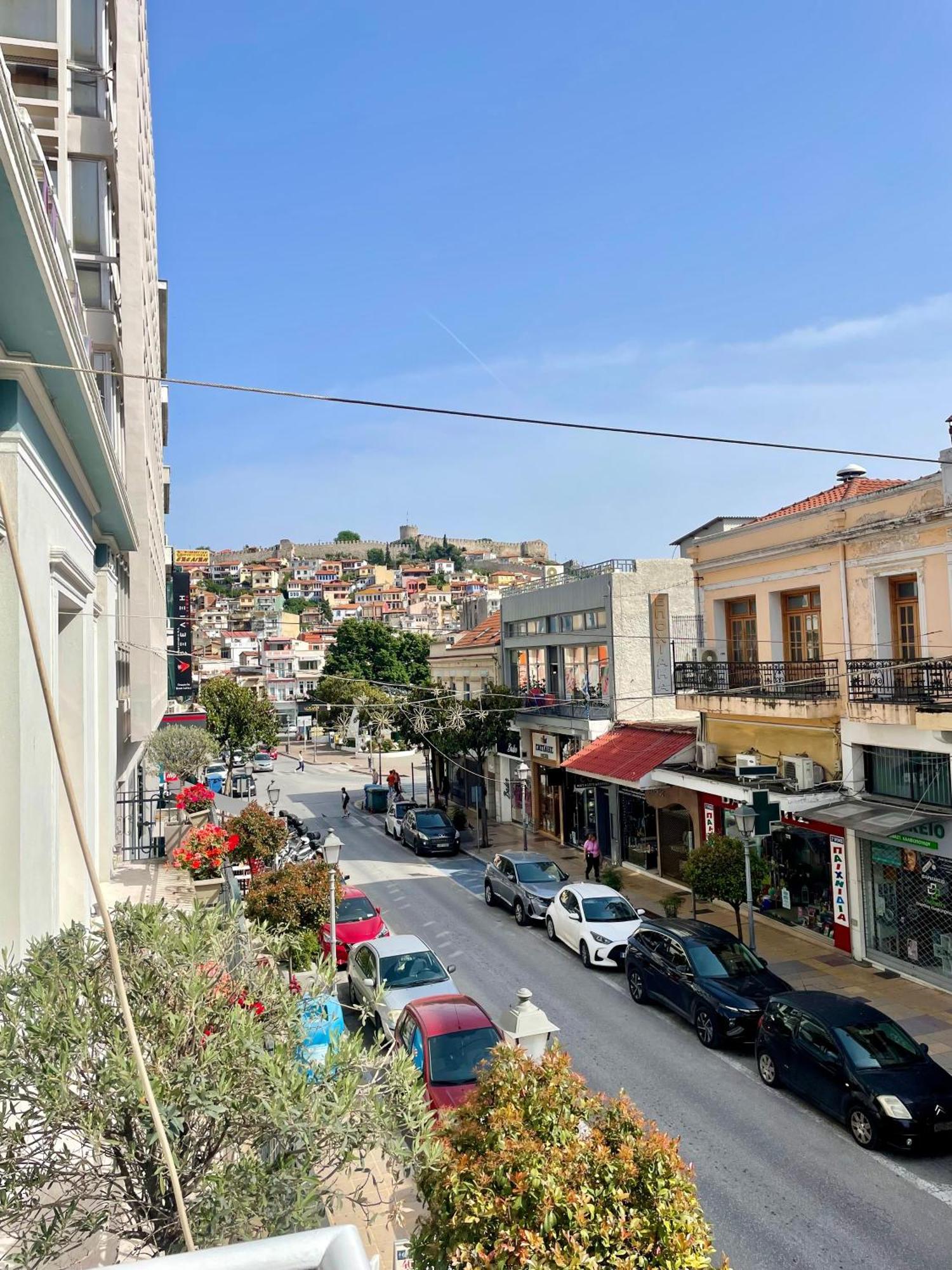 Omonoia Central Apartment Кавала Екстериор снимка